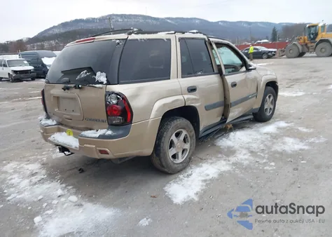 2004 Chevrolet Trailblazer Ls из США, поврежденный, VIN 1GNDS13S142172344